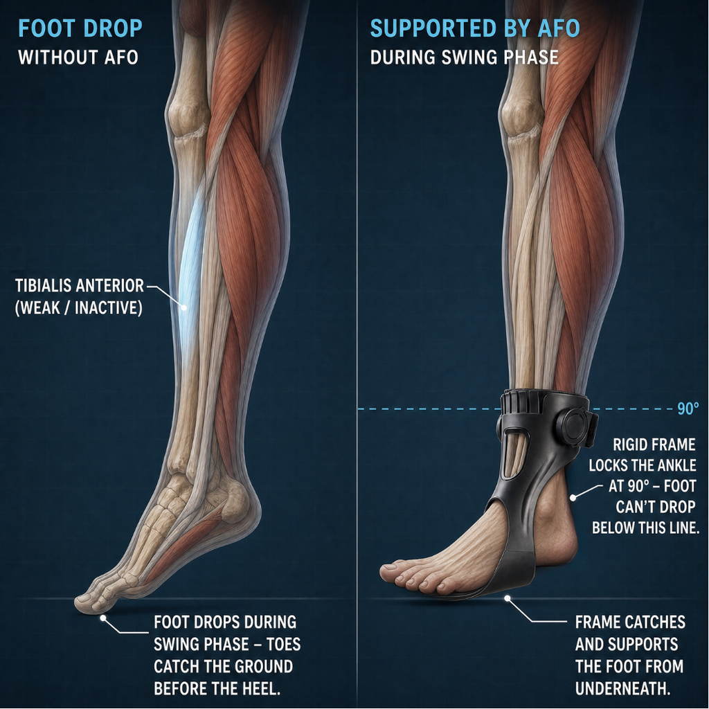 Maivelo — Foot Drop AFO Brace