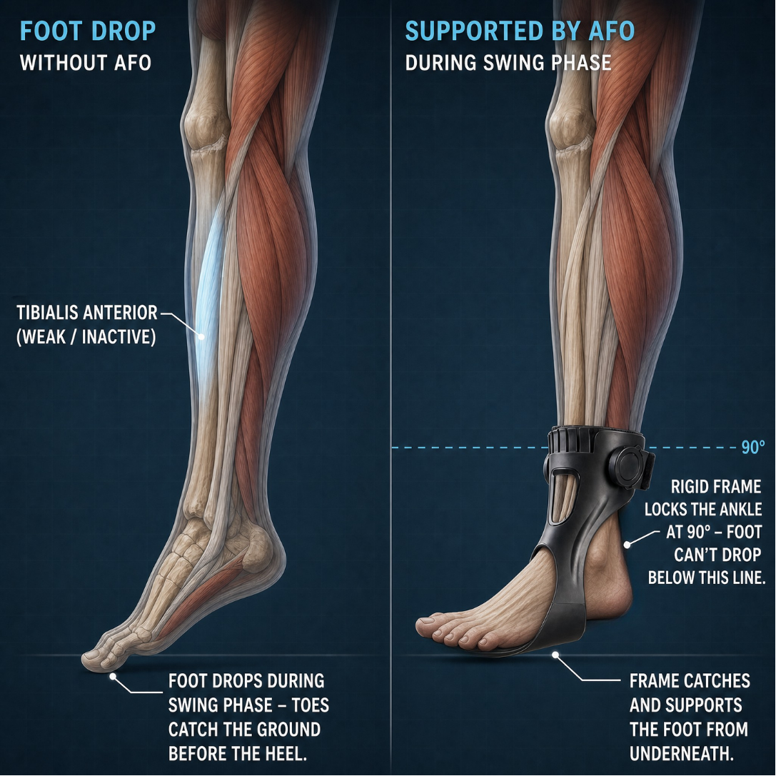 Maivelo — Foot Drop AFO Brace